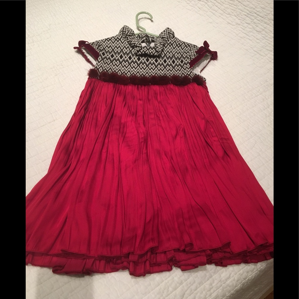 Designer girls evening Dress - Picture 2 of 5